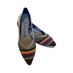 ROTHY'S The Points Inverse Stripe Flats
Women's Retired SZ 7
